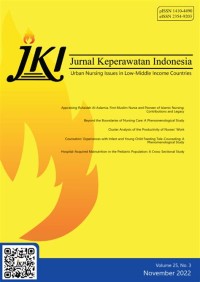 Image of Jurnal Keperawatan Indonesia - Volume 25 No.3 November 2022 [Jurnal]