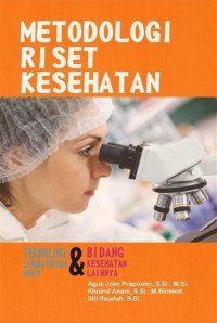 Image of Metodologi Riset Kesehatan